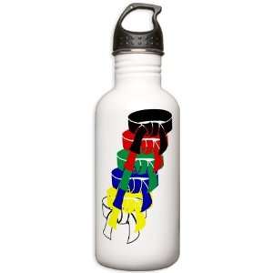 Climb to Black Belt Stainless Water Bottle  Sports 