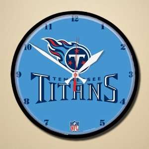  NFL Tennessee Titans 12 Round Wall Clock Sports 