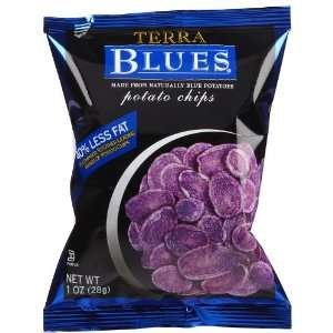 Terra Blue Potato Chips, 1 Ounce Bags (Pack of 48)  