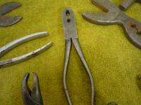 11 OLD ADJUSTABLE WRENCHES TOOLS~SOME UNUSUAL~ALL MARKED DIFFERENT 