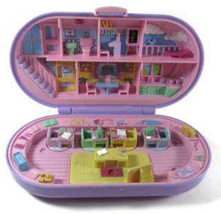 1992 Polly Pocket Vintage Stampin School w/ Miniature Dolls  