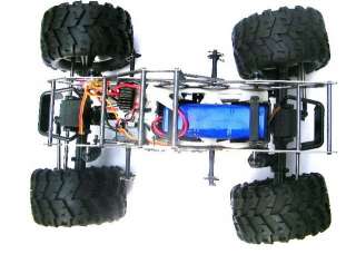 GROUND POUNDER 1/10 RC Electric Monster Truck 4WD 4WS  