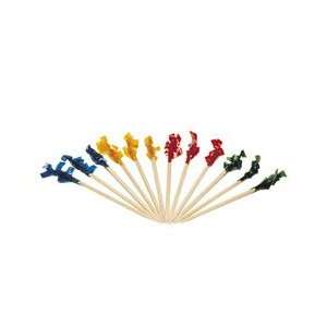     Assorted Colored Frill Toothpicks   3