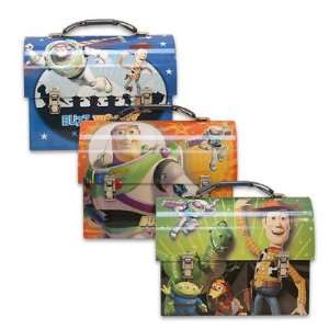  Toy Story 3 Worman Tin Lunch Box   Blue