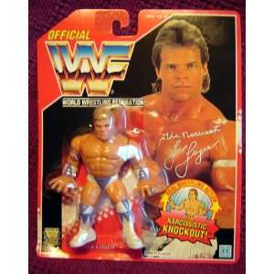   Luger Wrestling Action Figure on Red Card WWE WCW ECW Toys & Games