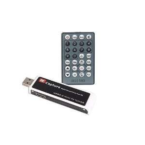  Mini USB 2.0 TV Tuner / Video Capture Box with Remote 