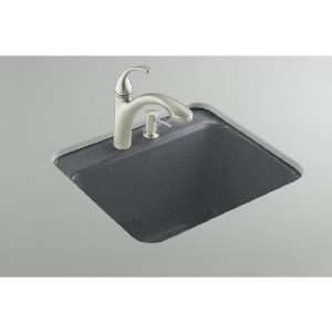   Falls 3 Hole Undermount Utility Sink Finish Basalt