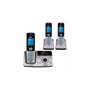  Vtech DECT 6.0 3 Handset Cordless Phone With Caller ID 