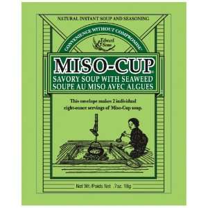 Miso Cup Soup with Seaweed, 2 Serving Grocery & Gourmet Food
