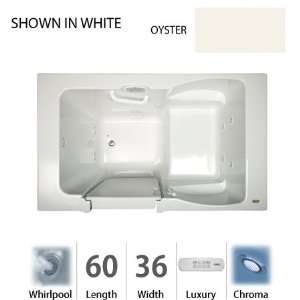   Jacuzzi F4N6036WRL4CHY Finestra 6036 Whirlpool Bath