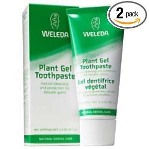 Weleda Plant Gel Toothpaste, 2.5 Fluid Ounce (Pack of 2 