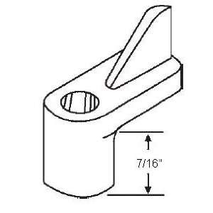 Window Screen Clips, Natural, Plastic, 7/16   Package