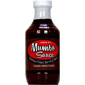 Mumbo BBQ Hickory BBQ Sauce 18.0 OZ (Pack of 6)  Grocery 
