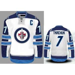  New Winnipeg Jets Jersey #7 Tkachuk White Hockey Jersey 