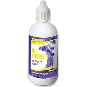  Conquer De Wormer For Dogs & Puppies, 4 oz.