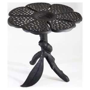  Wrought Iron Patio Black Butterfly Table